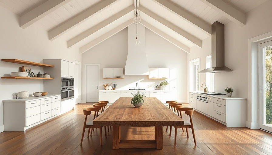 Dream kitchen design with spacious setup and modern decor.