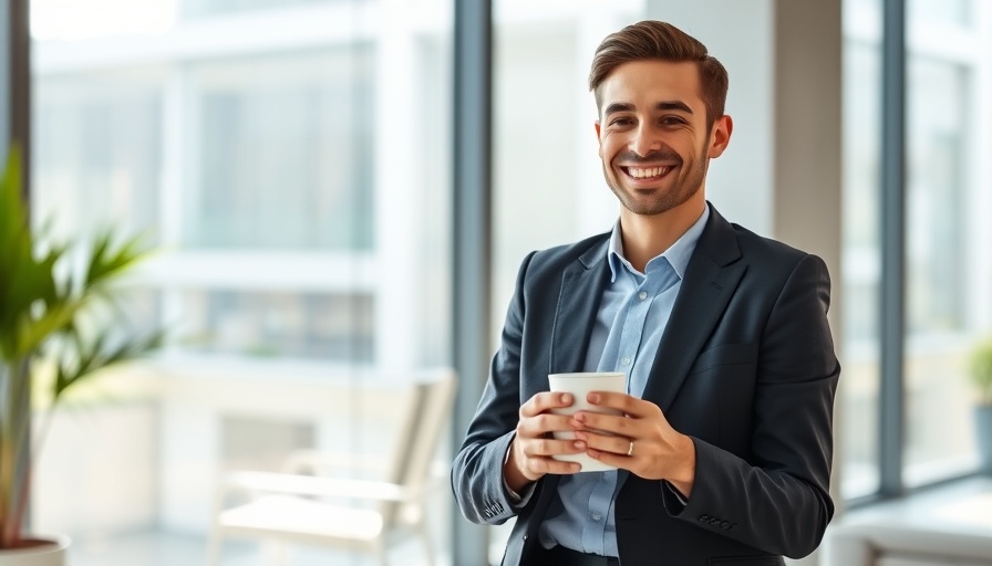Cut the working week for relaxed estate agents in modern office.