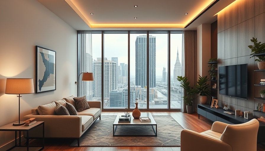 Modern apartment interior symbolizes improved rental yields for landlords.