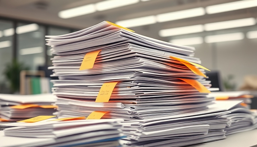 Stacks of documents symbolize hidden costs in qualitative research.