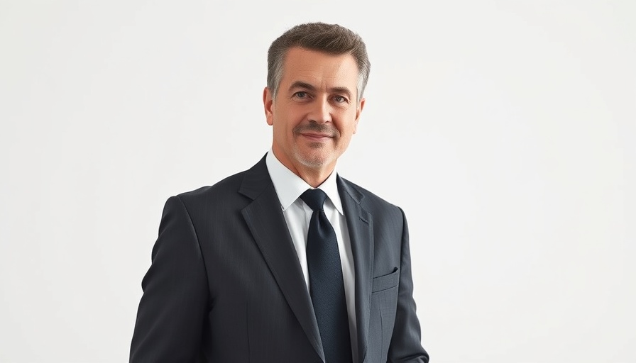 Businessman in suit for MT Finance maximum LTV increase