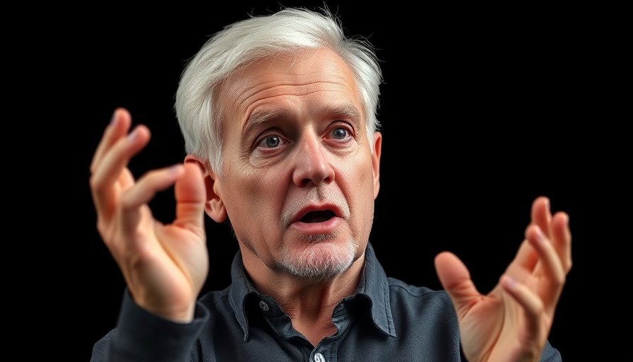 Middle-aged man gesturing, related to Trump's Tariff Pivot.
