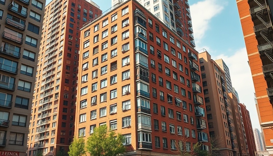 Urban building showcasing potential illegal property conversions UK.