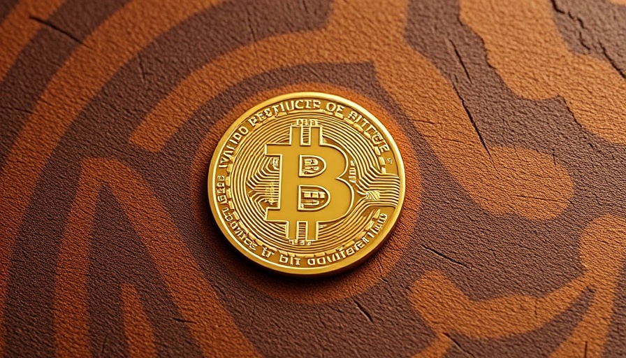 Wooden surface with Bitcoin symbol, abstract design