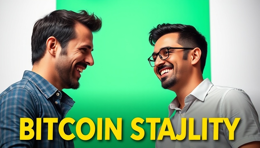 Discussion on Bitcoin's Dominance in Cryptocurrency Market, bold design.