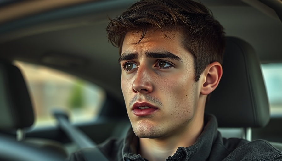Calm young man speaking in car, How to Stay Calm in a Heated Conversation.