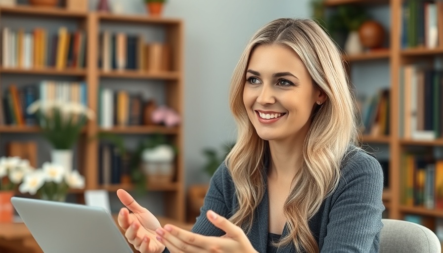 Blonde woman smiling discussing EU Running on Borrowed Time.