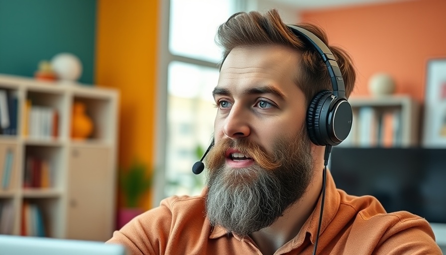 Man discussing job reports impact markets in an office setting.