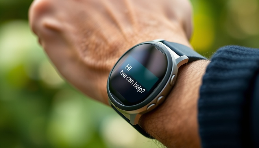 Smartwatch with 'Hi, how can I help?' display, symbolizing Gemini replacing Google Assistant.