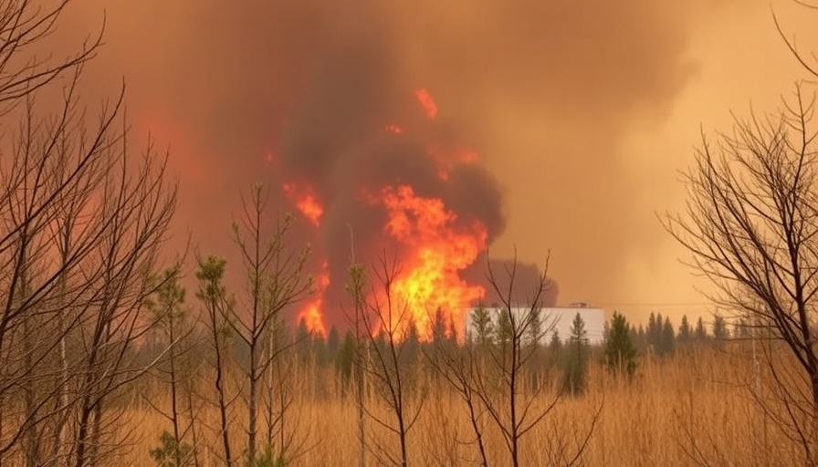 New Jersey wildfire forces evacuations and reaches closed nuclear power plant
