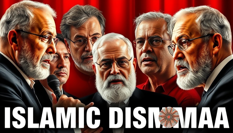 Sajid Lipham Islamic Dilemma discussion graphic with commentators