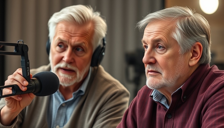 Podcast hosts discussing conflicts, How to Love When It's Hard.