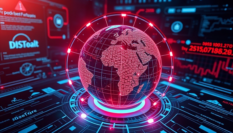 Futuristic globe displaying cybersecurity market trends RSAC 2025.