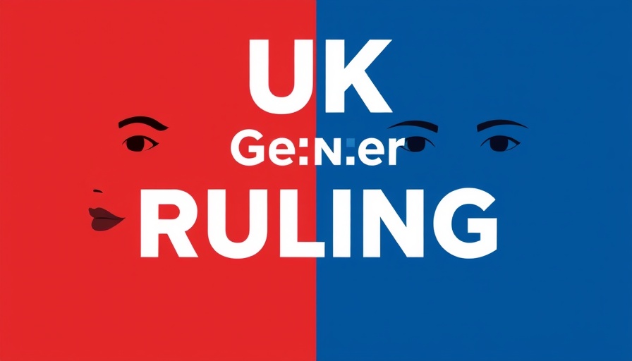 UK gender ruling article cover with abstract faces and text.