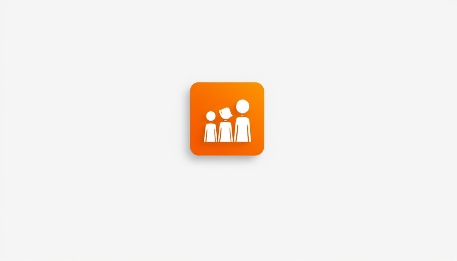 Temu brand logo in orange, depicting fashion items.