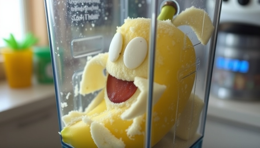 Why does frozen banana turn into the blenders final boss?