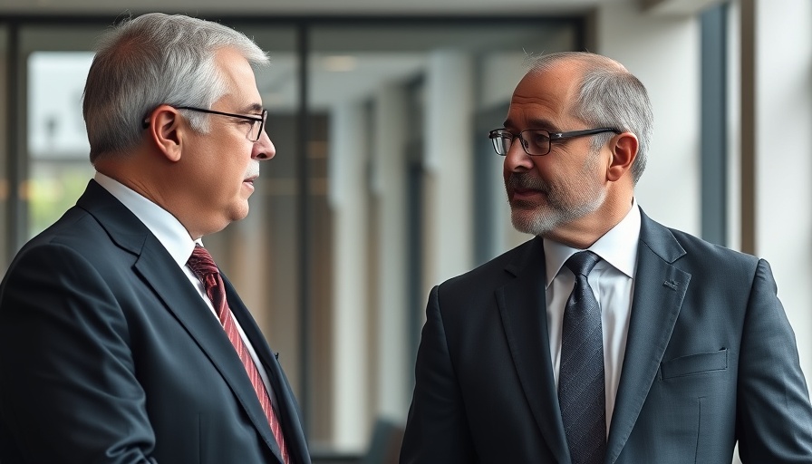 Business leaders discuss US Ukraine minerals deal impact indoors.