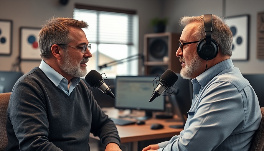 Podcast discussion on how to turn around a nation, engaging setting.