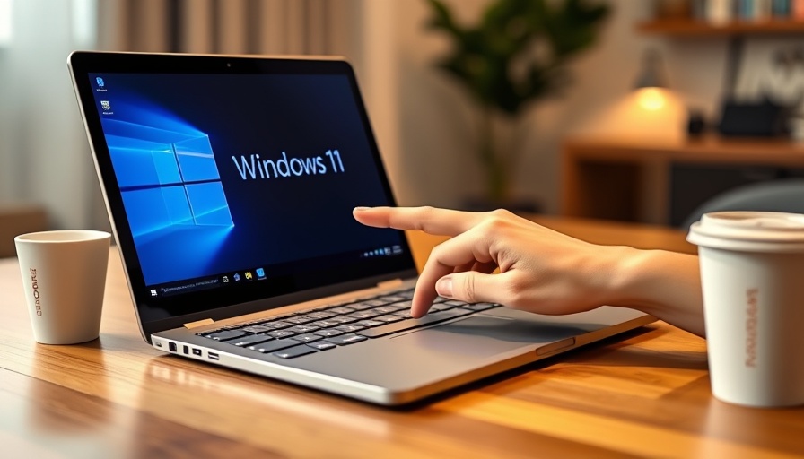 Installing free Windows apps on a new computer using a touchscreen.