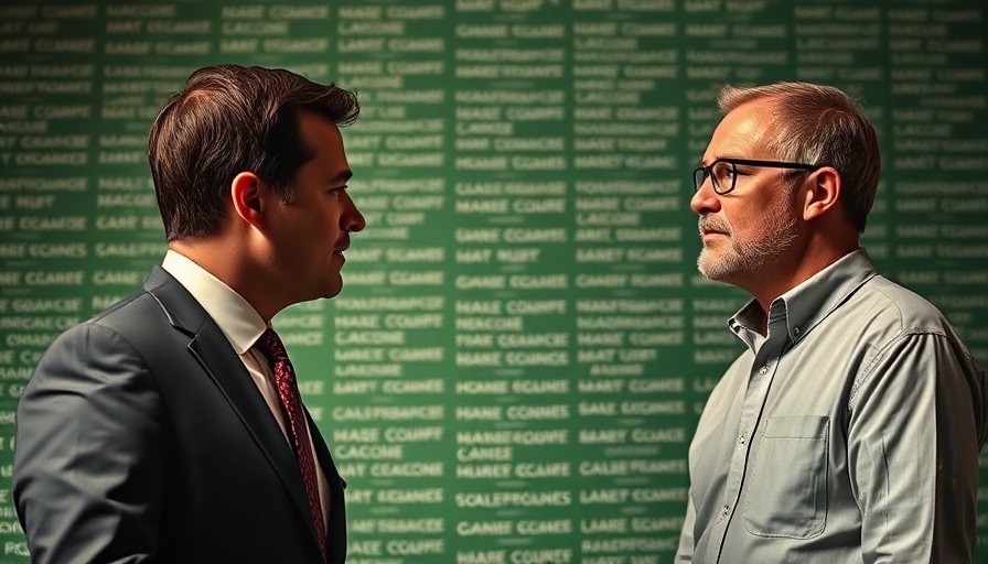Discussion on the importance of deacons in church with two men.