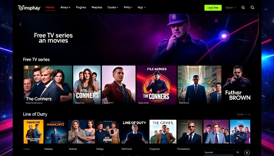 The Roku Channel free entertainment options displayed on a webpage.