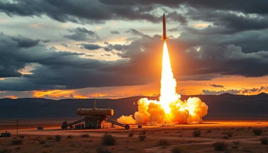 Iran ballistic missile evading defense systems, dramatic sky