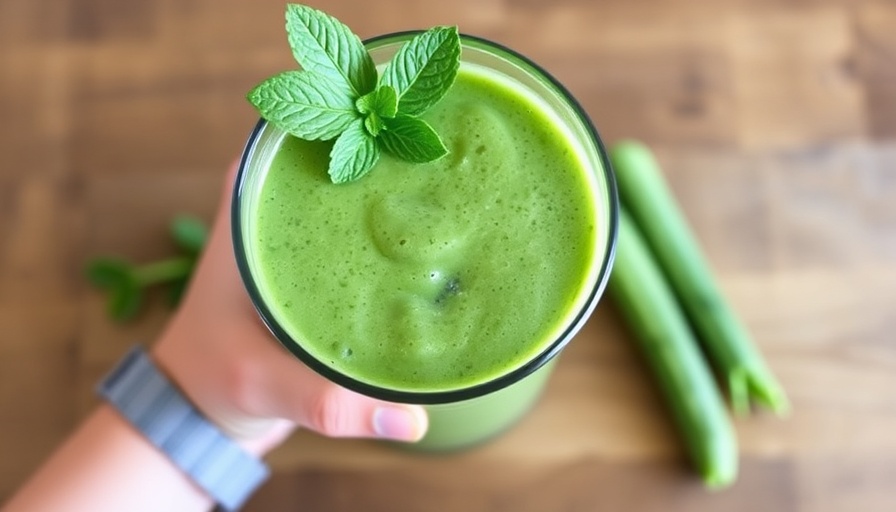 My own green smoothie :)