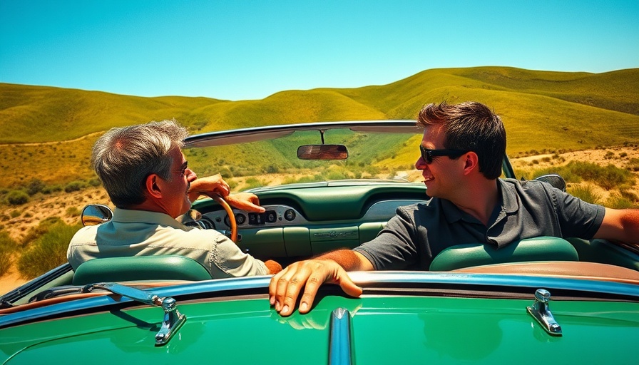Pompeii Archaeology and Biblical Faith discussion in classic car.