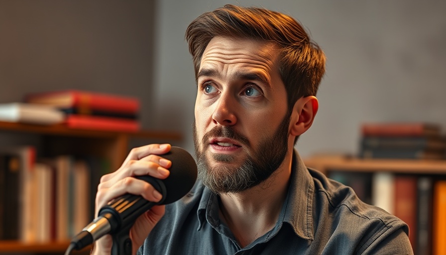 Thoughtful man expressing in a studio, Make Your Soul Happy in the Lord.