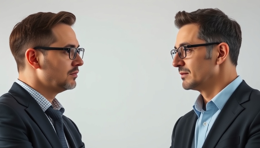 Crypto markets and trade deals impact: Debate poster featuring two experts.