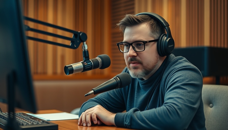 Podcast host passionately discussing global macro momentum strategies.