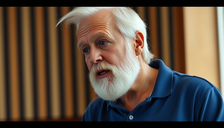 Elderly man discussing why wages can't keep up with housing.
