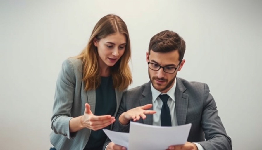 Cliff Knechtle's Mistake in office setting with two individuals.