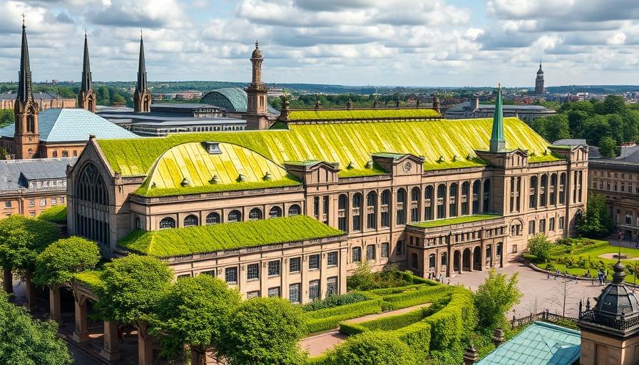 Scottish Parliament building with vibrant green roof, representing assisted dying bill Scotland.