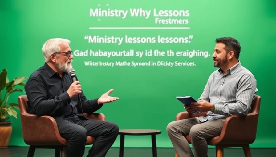 Tim Keller Ministry Lessons discussion with two presenters.