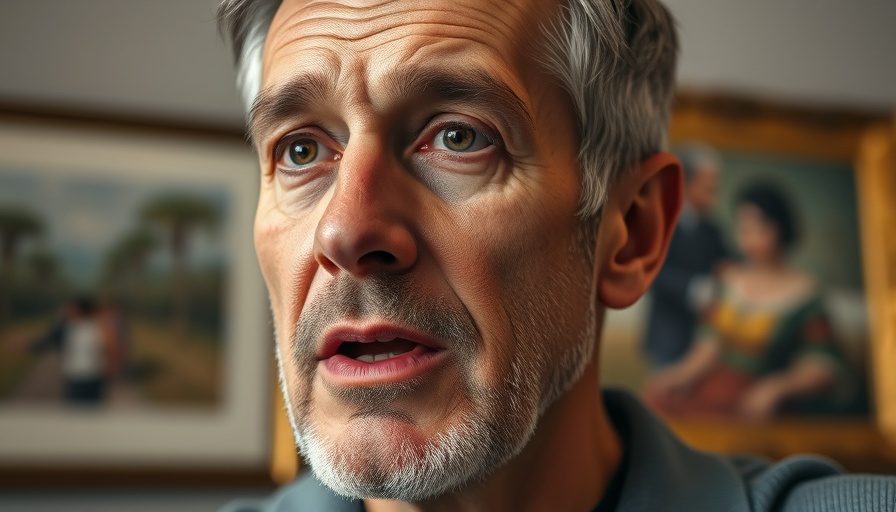 Close-up of mature man speaking about investing in gold for beginners