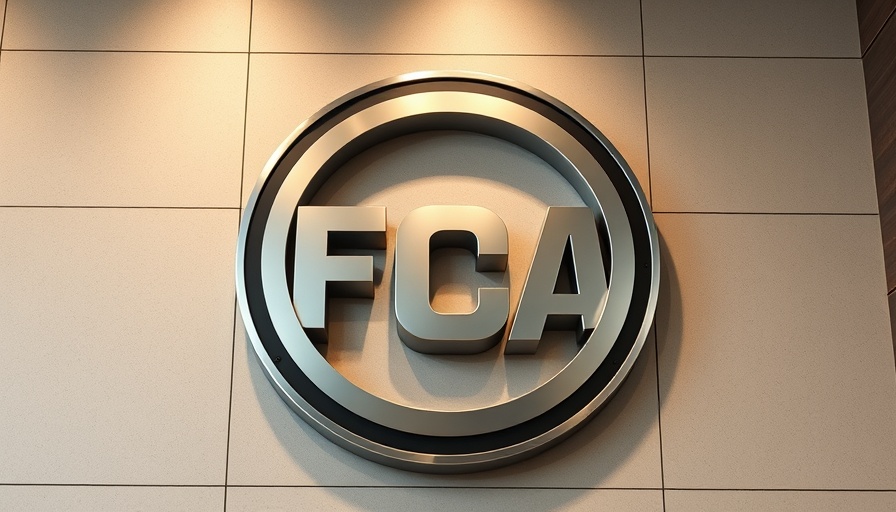 FCA logo signifying government role in rebalance mortgage risk