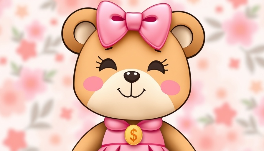 Savings Challenges for Beginners cartoon bear design.