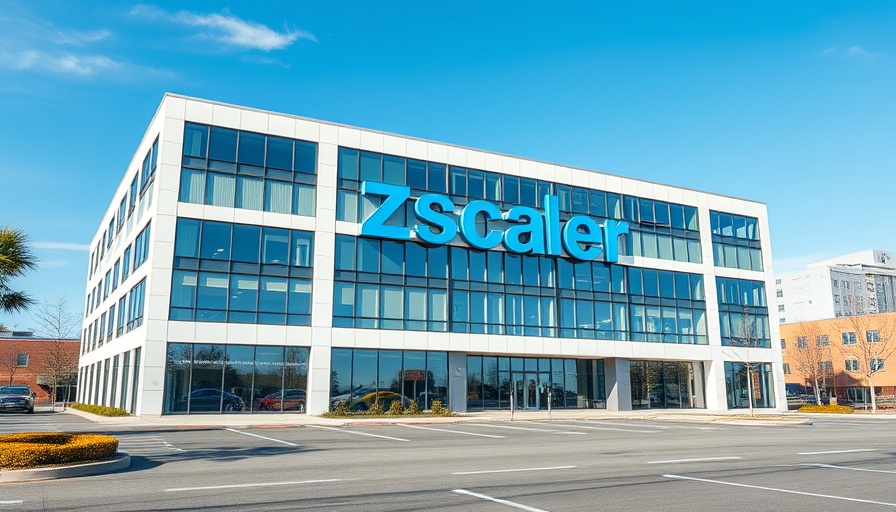 Zscaler headquarters building with logo, anticipating earnings report 2025.