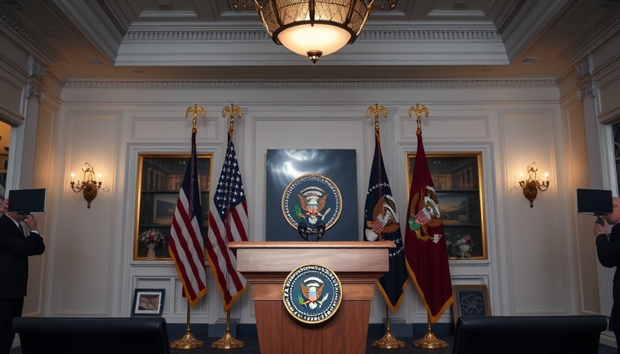 White House press briefing related to U.S. tariff policy and family budgets.