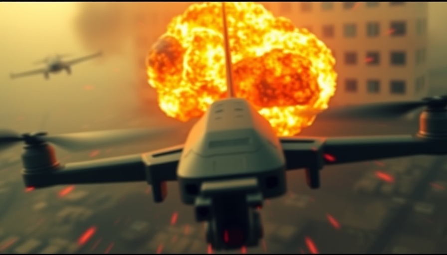 Ukrainian drones target Russian planes in intense footage.