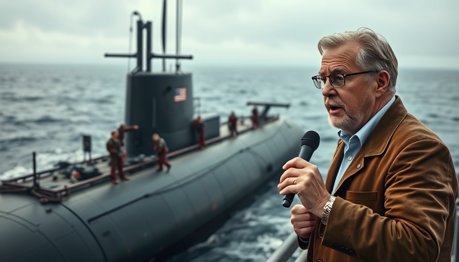 UK Defense Spending podcast featuring submarine and speaker