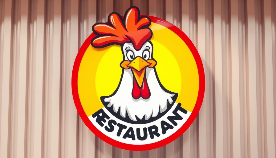 Vibrant spicy chicken logo, potential restaurant investment.
