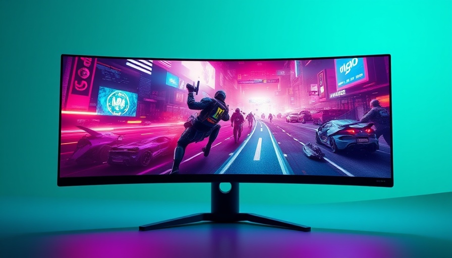 360Hz 1440p OLED gaming monitor with vibrant display and sleek design.