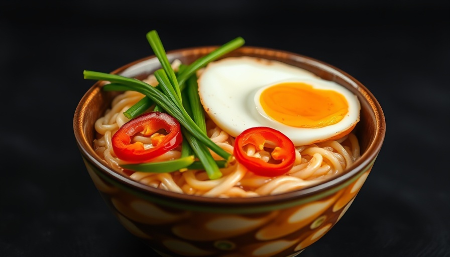 Instant Pot Recipe: Ramen noodles with egg and veggies