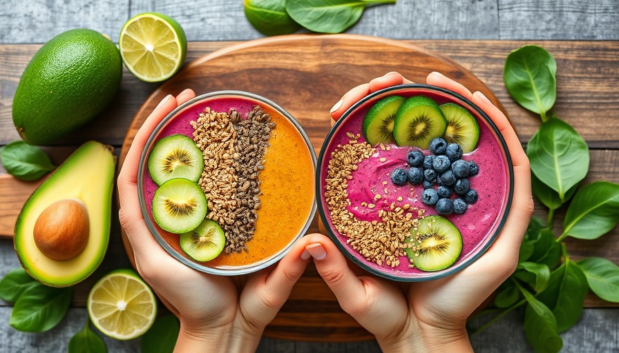 Smoothie bowls with sprouted flaxseed benefits.