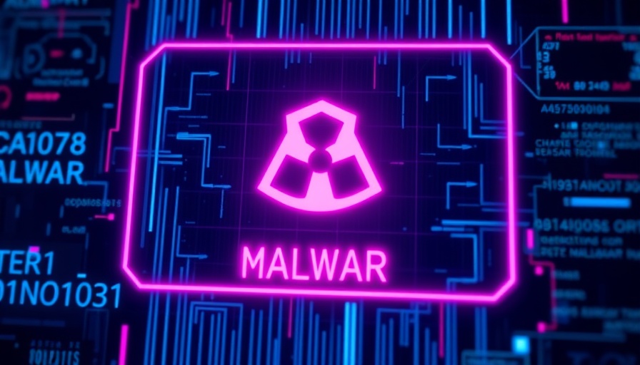 Digital interface showing malware alert symbol for password leak protection.