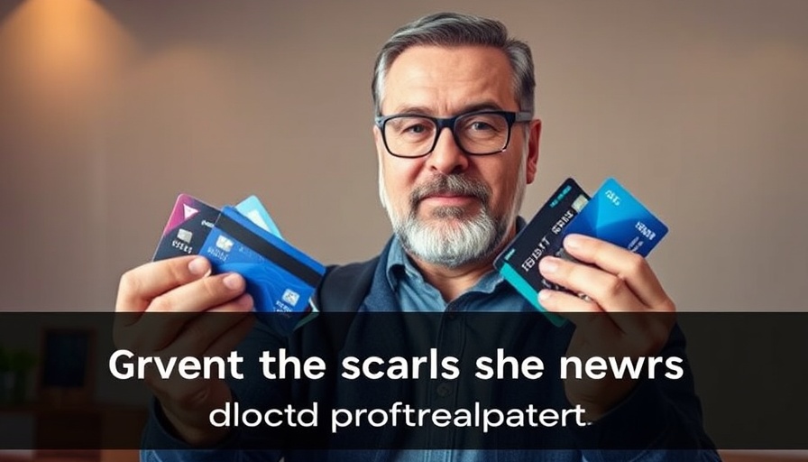 Latest UK credit card offers discussed by middle-aged man.