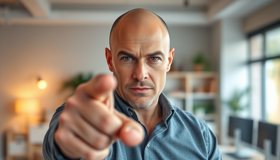 Man discussing common sense finance strategies in home office.