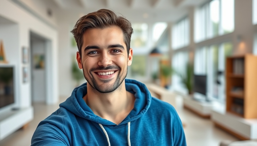 Man discussing navigating mortgages and savings for your first home.